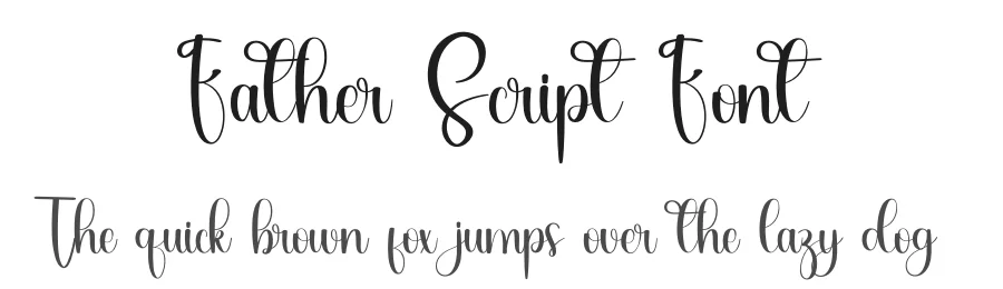 Father Script Font by inermediaSTUDIO — Script Handwritten Font