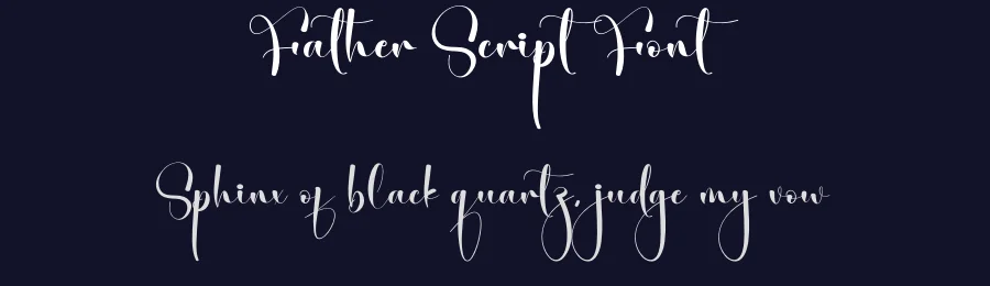 Father Script Font by creativeletter — Script Handwritten Font — thumbnail 2