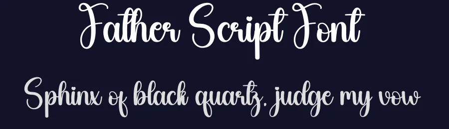 Father Script Font by andikastudio — Script Handwritten Font — thumbnail 2
