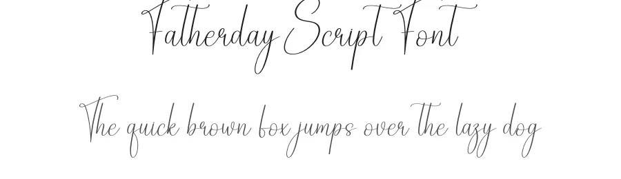 Fatherday Script Font by creativeletter — Script Handwritten Font
