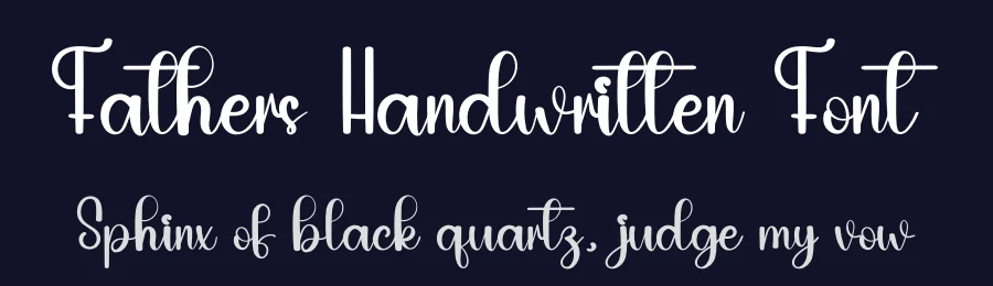 Fathers Handwritten Font by inermediaSTUDIO — Script Handwritten Font — thumbnail 2