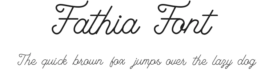 Fathia Font by YUKITA CREATIVE — Decorative Font