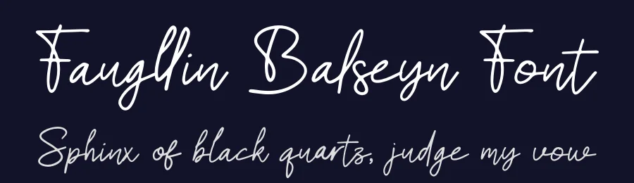 Faugllin Balseyn Font by Gracetype Studio — Serif Font — thumbnail 2