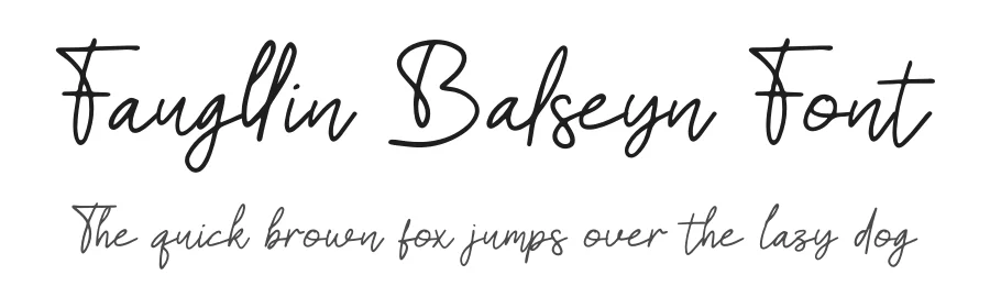 Faugllin Balseyn Font by Gracetype Studio — Serif Font