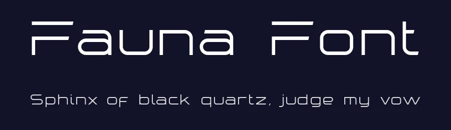 Fauna Font by taras.pasternak — Display Font — thumbnail 2