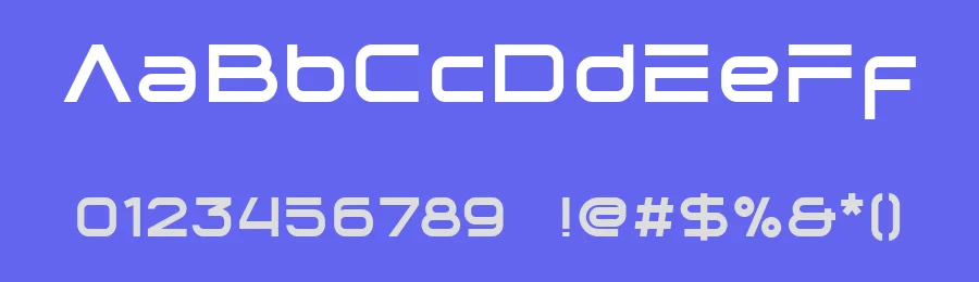 Fauna Pro Futuristic font by taras.pasternak — Display Font — thumbnail 3