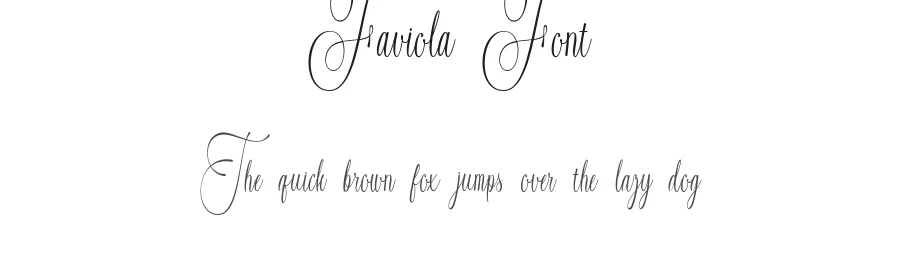 Faviola Font by Typewriter tok β Script Handwritten Font