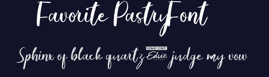 Favorite Pastry Font by edricstudio — Script Handwritten Font — thumbnail 2