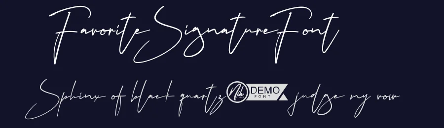 Favorite Signature Font by nihstudio — Script Handwritten Font — thumbnail 2