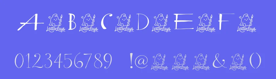 Fayline Free Font by Letterlays — Display Font — thumbnail 3
