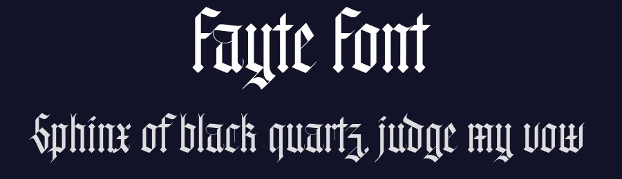 Fayte Font by That That Creative — Display Font — thumbnail 2