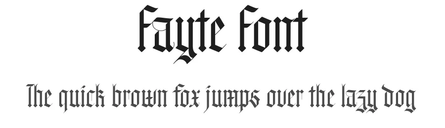 Fayte Font by That That Creative — Display Font