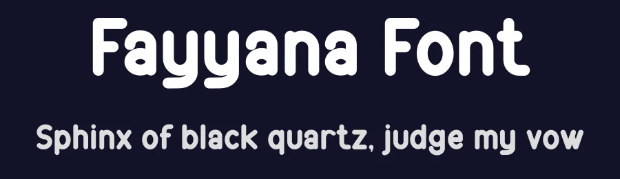 Fayyana Font by Manlogs Studio — Sans Serif Font — thumbnail 2