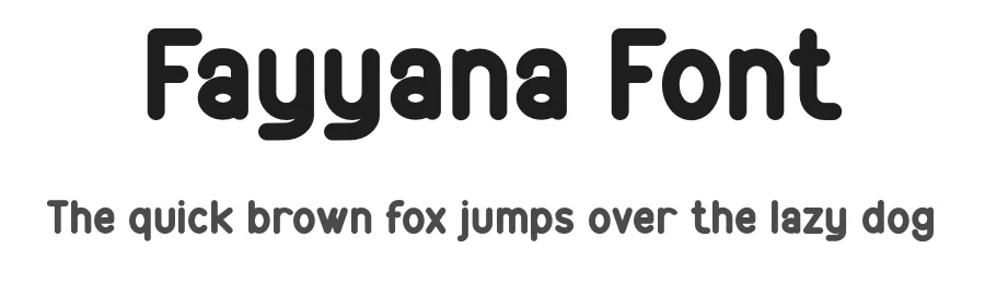 Fayyana Font by Manlogs Studio β Sans Serif Font