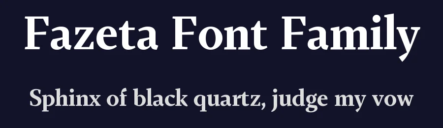 Fazeta Font Family by Adtypo — Serif Font — thumbnail 2