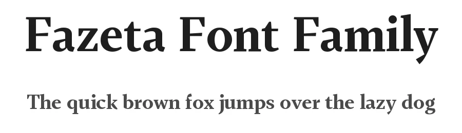 Fazeta Font Family by Adtypo — Serif Font