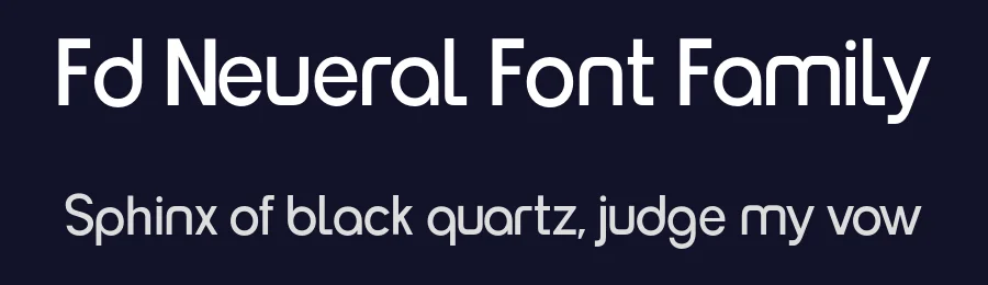 Fd Neueral Font Family by Fortunes Co — Sans Serif Font — thumbnail 2