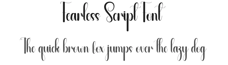 Fearless Script Font by andikastudio — Script Handwritten Font