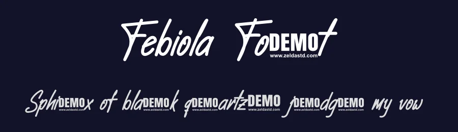 Febiola Font by didiksaputra — Script Handwritten Font — thumbnail 2