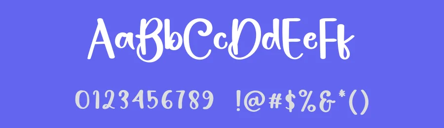 February Display Font by inermediaSTUDIO — Script Handwritten Font — thumbnail 3