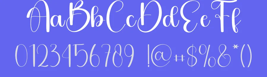 February Style Script Font by freshtypeink — Script Handwritten Font — thumbnail 3