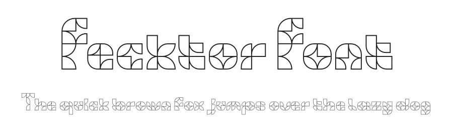 Fecktor Font by limitype — Decorative Font