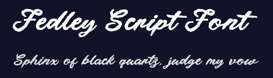 Fedley Script Font by MaikoHatta — Script Handwritten Font — thumbnail 2