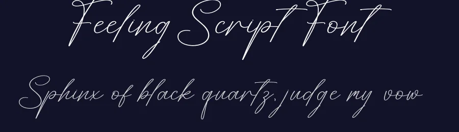 Feeling Script Font by creativeletter — Script Handwritten Font — thumbnail 2