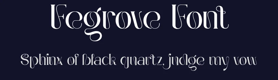 Fegrove Font by glyphminds.studios — Serif Font — thumbnail 2