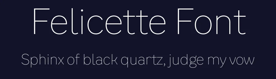 Felicette Font by Space Type — Sans Serif Font — thumbnail 2
