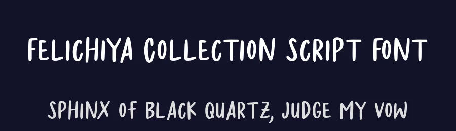 Felichiya Collection Script Font by jimtypestudio — Script Handwritten Font — thumbnail 2