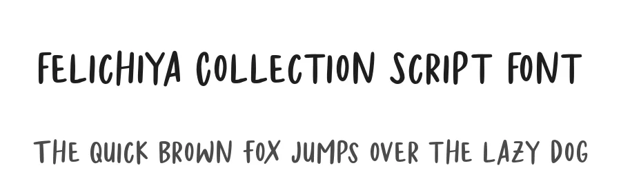 Felichiya Collection Script Font by jimtypestudio — Script Handwritten Font