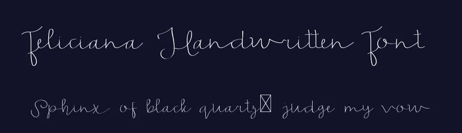 Feliciana Handwritten Font by edricstudio — Script Handwritten Font — thumbnail 2