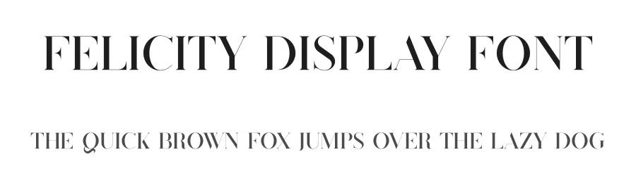 Felicity Display Font by vpcreativeshop — Display Font