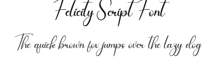 Felicity Script Font by andikastudio — Script Handwritten Font
