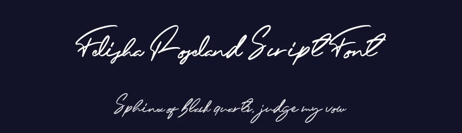Felisha Roseland Script Font by GlyphStyle — Script Handwritten Font — thumbnail 2