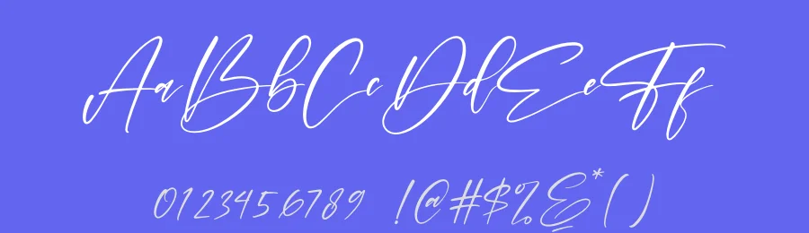 Felisha – Signature Script Font by afterpaper — Script Handwritten Font — thumbnail 3