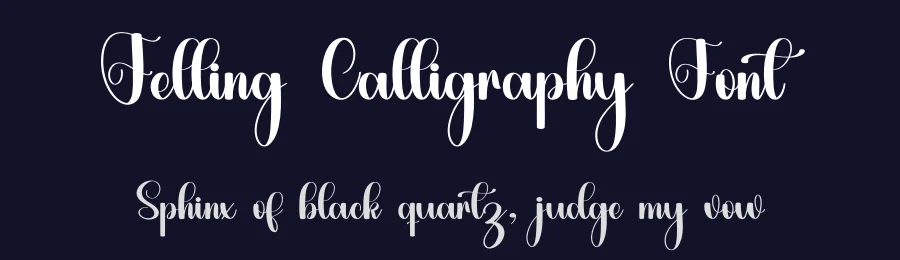 Felling Calligraphy Font by inermediaSTUDIO — Script Handwritten Font — thumbnail 2