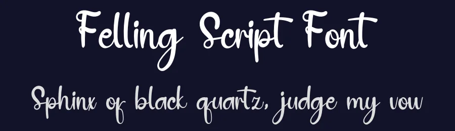 Felling Script Font by inermediaSTUDIO — Script Handwritten Font — thumbnail 2