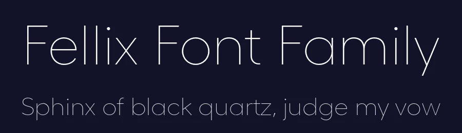 Fellix Font Family by Displaay — Sans Serif Font — thumbnail 2