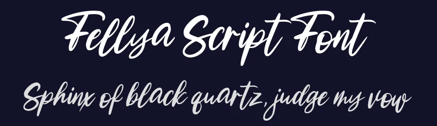 Fellya Script Font by stripesstudio — Script Handwritten Font — thumbnail 2