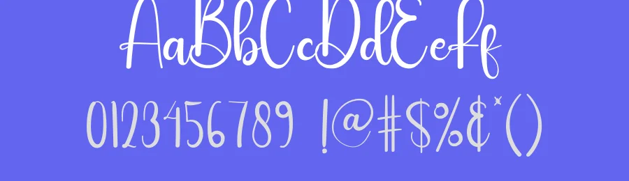 Feminine Script Font by creativeletter — Script Handwritten Font — thumbnail 3