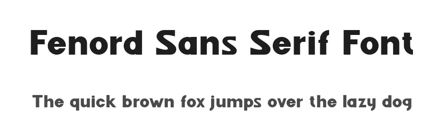 Fenord Sans Serif Font by Craft Supply Co. β Sans Serif Font