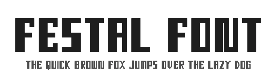 Festal Font by hayoyuka8 — Display Font