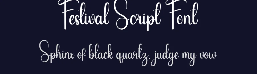 Festival Script Font by creativeletter — Script Handwritten Font — thumbnail 2