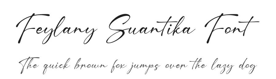 Feylany Suantika Font by Denustudios — Script Handwritten Font