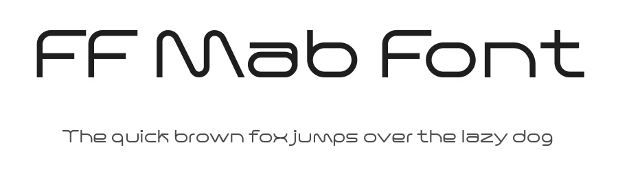 FF Mab Font by ffeeaarr — Display Font