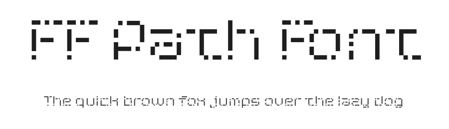 FF Path Font by ffeeaarr — Display Font