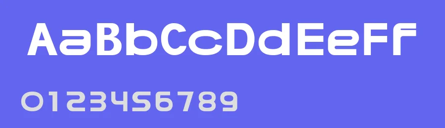 FF PQR Font by ffeeaarr — Display Font — thumbnail 3