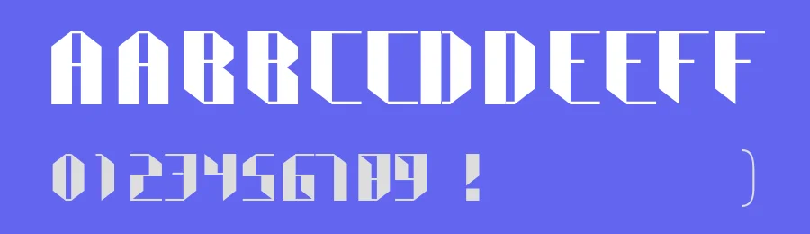 FF Robot Font by ffeeaarr — Display Font — thumbnail 3